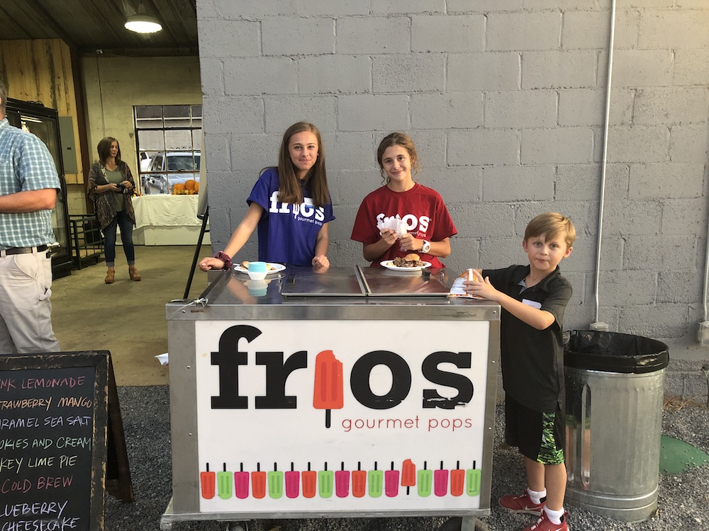 Frios Prattville popsicle cart