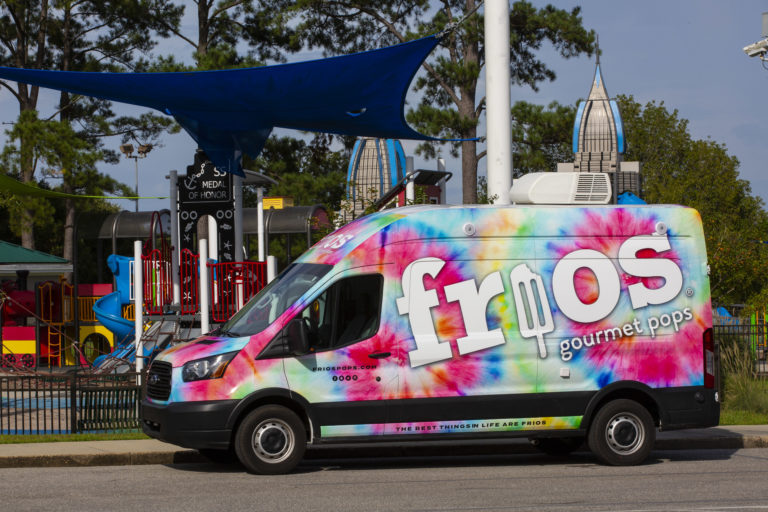 Frios Gourmet Pops Fun Van Franchise