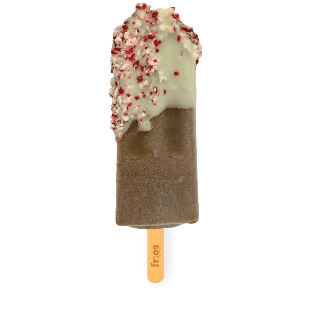 chocolate peppermint frios pops
